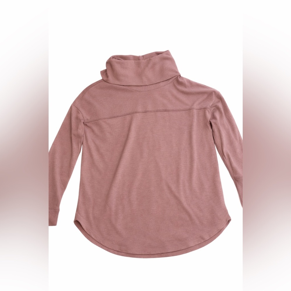 Light Purple Cowl Neck Sweater Tunic – Oversized Everyday Loungewear Size XL
